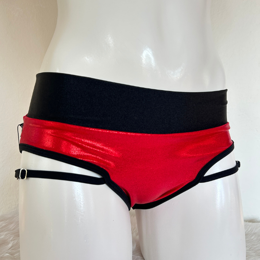 Cachetero con arnés – Rojo Festivo