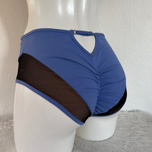 Cachetero Pretina Alta Aura - Azul Celeste