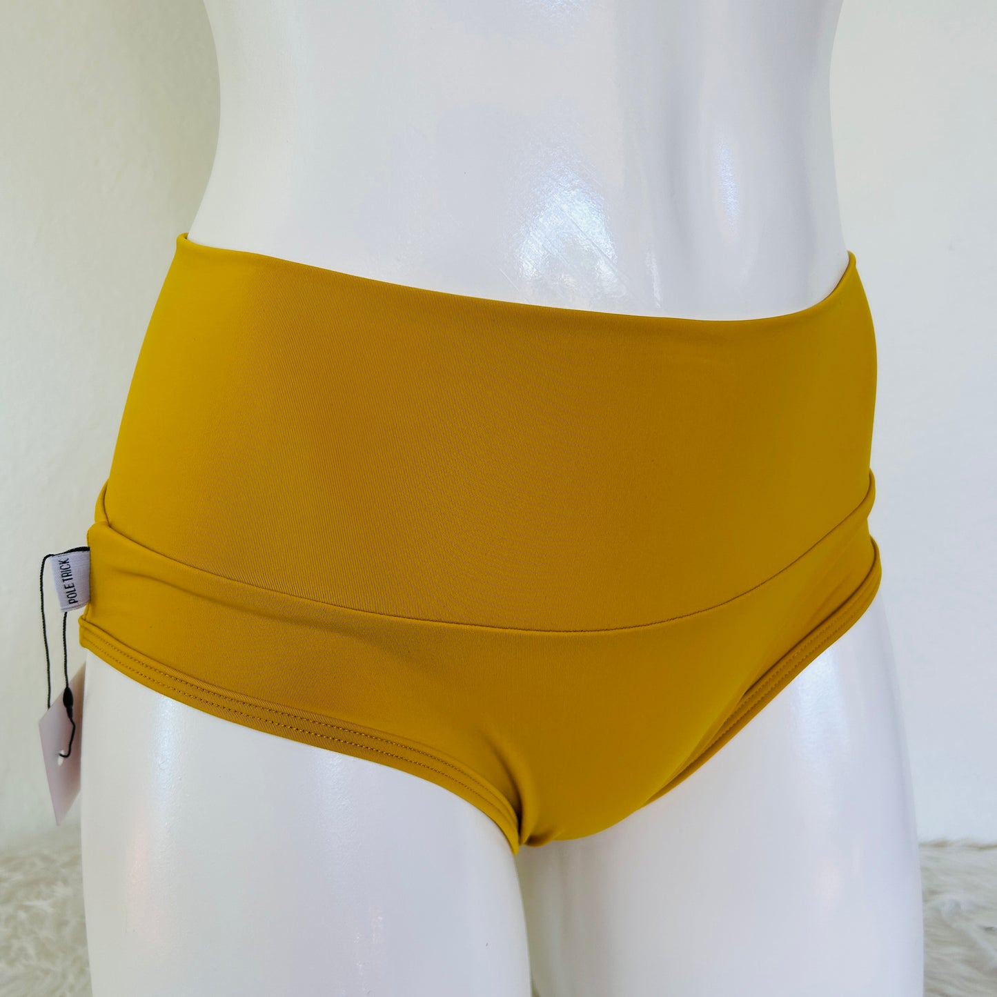 Cachetero Pretina Alta Mostaza