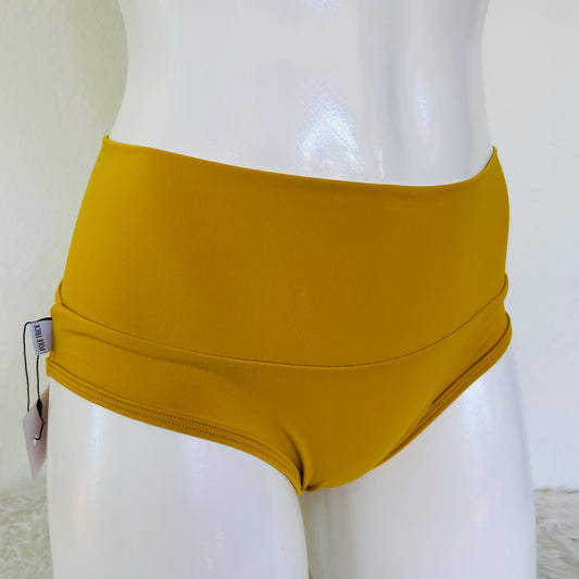 Cachetero Pretina Alta Mostaza