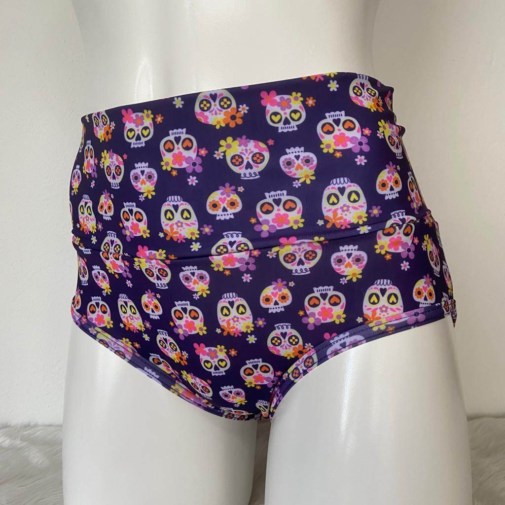 Cachetero Pretina Alta Calaveritas