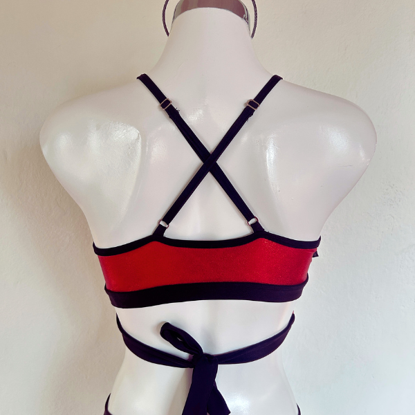 Top Cruzado – Rojo Festivo