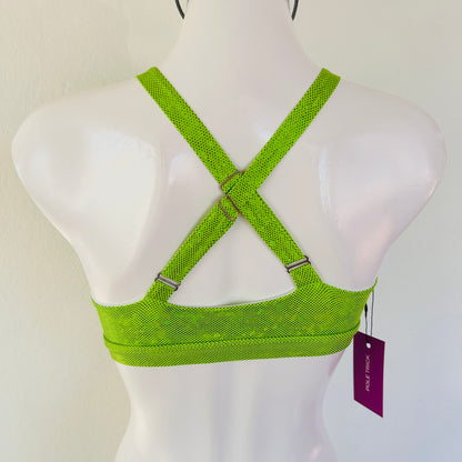 Top Estrella Holograma Verde