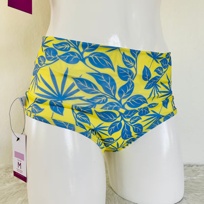 Conjunto Hawaii - Top Asimétrico + Cachetero Cintura Alta