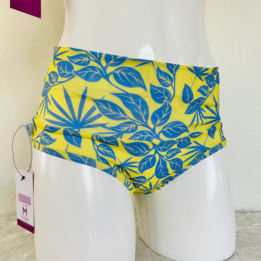 Cachetero Pretina Alta Lilo -  Amarillo y Azul