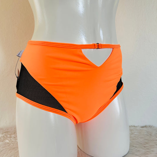 Cachetero modelo Aura naranja neón