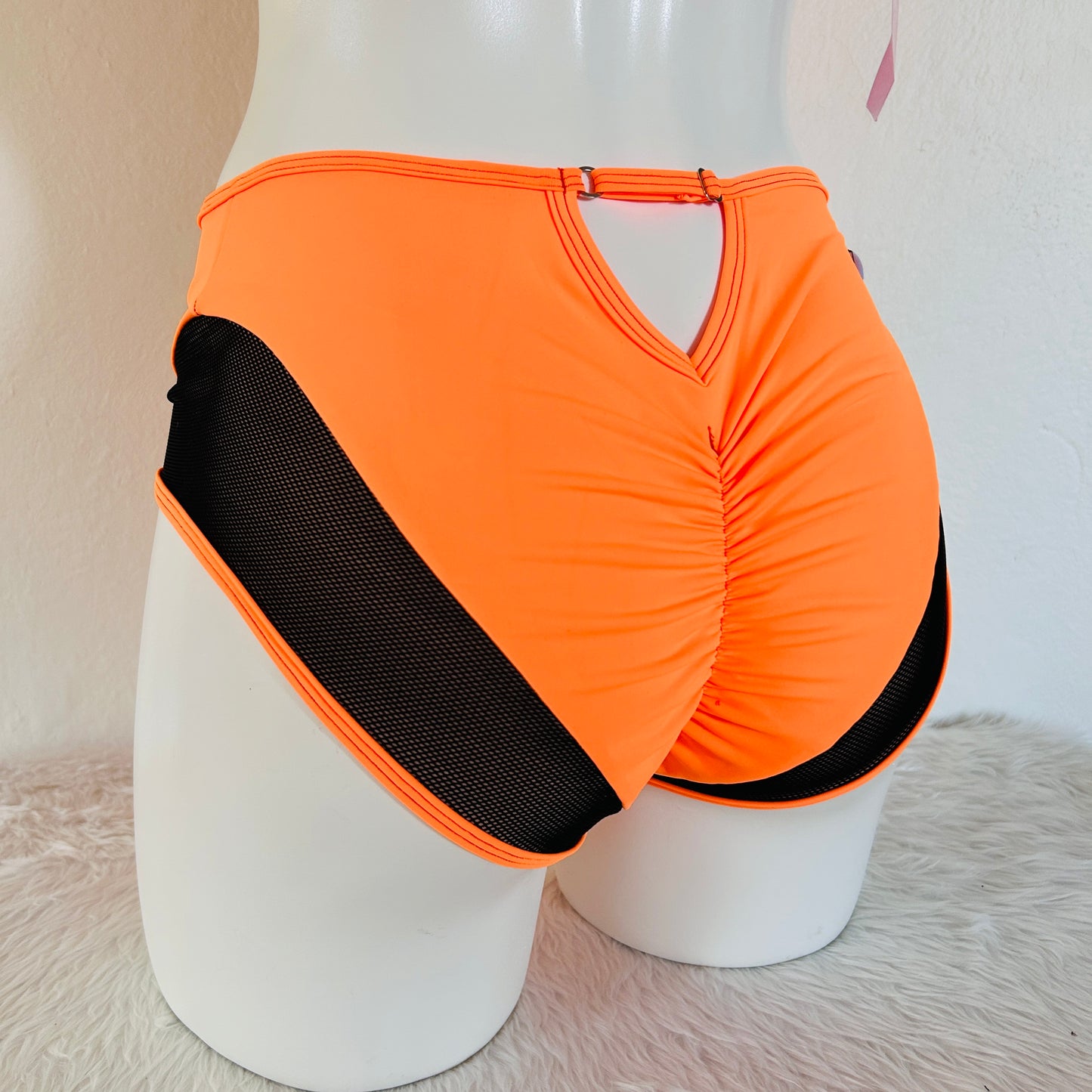 Cachetero modelo Aura naranja neón
