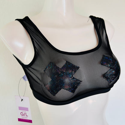 Top Mesh Tache | Varios Colores