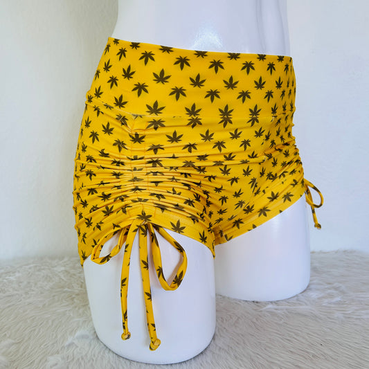 Short Jareta Cannabis Amarillo