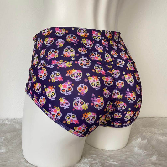 Cachetero Pretina Alta Calaveritas