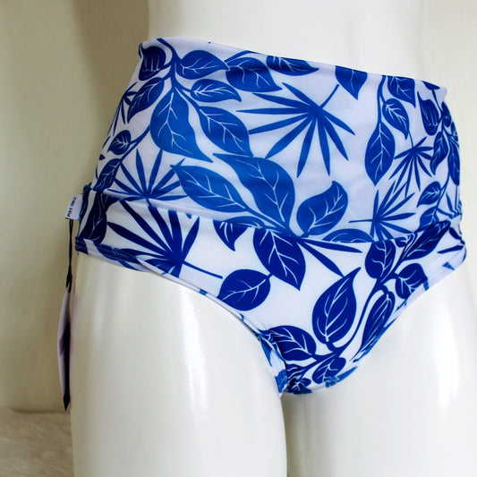 Cachetero Pretina Alta Lilo - Azul y Blanco