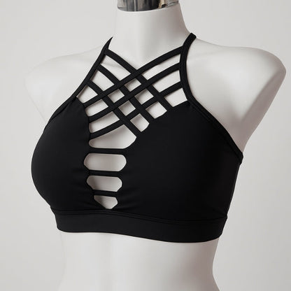 Top Tiras Negro